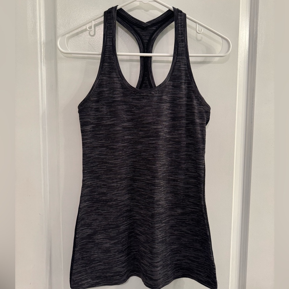 Lululemon Cool Racerback II Wee Are From Space Deep Coal Battleship